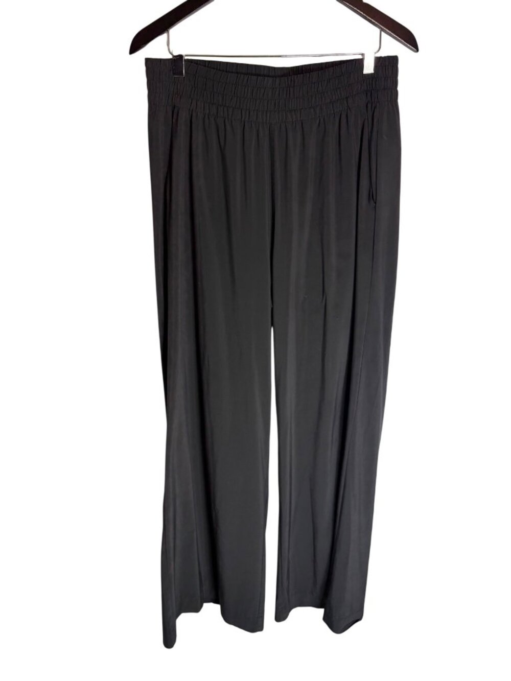 Vuori Villa Wideleg Pant Black Lightweight-sz Large